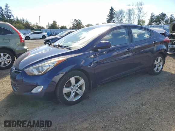 2013 Hyundai Elantra Limited z VIN 5NPDH4AE0DH192959, wystawiony jako Copart lot #75584194 z przebiegiem 192 233 mil mil oraz Szkoda całkowita • Salvage title. Historia ofert i sprzedaży dostępna na DreamBid. Obrazek 1.