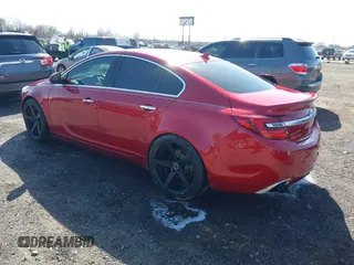 2014 Buick Regal GS with VIN 2G4GT5GX8E9233221, listed as a IAAI auction lot 41761732 with 130,609 mi miles. Bid and sale history available at carsss.com. Image 3.