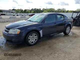 2014 Dodge Avenger SE with VIN 1C3CDZAG1EN118378, listed as a Copart auction lot 60652135 with 74,474 mi miles and Salvage title. Bid and sale history available at DreamBid. Image 1.