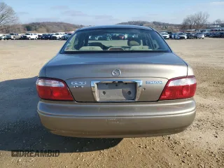 2001 Mazda 626 LX with VIN 1YVGF22C515232947, listed as a Copart auction lot 80978324 with 73,674 mi miles and Non Repairable. Bid and sale history available at carsss.com. Image 6.
