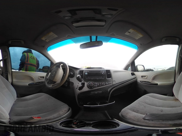 2014 Toyota Sienna LE AAS with VIN 5TDKK3DC8ES457023, listed as a IAAI auction lot 42067713 with 335,130 mi miles. Bid and sale history available at carsss.com. Image 24.