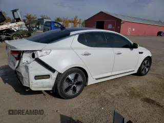 2013 Kia Optima Hybrid LX with VIN KNAGM4AD5D5040544, listed as a Copart auction lot 76875394 with 233,185 mi miles and Salvage Title. Bid and sale history available at carsss.com. Image 3.
