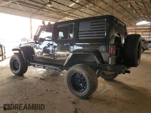 2017 Jeep Wrangler Unlimited Rubicon Recon with VIN 1C4HJWFG5HL508658, listed as a Copart auction lot 87092924 with 108,574 mi miles and Salvage title. Bid and sale history available at DreamBid. Image 2.