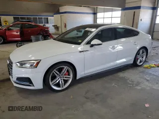 2018 Audi A5 Sportback Premium Plus с VIN WAUENDF57JA014410, выставлен на аукционе Copart как лот 55051575 с пробегом 88 865 миль миль и Списание • Salvage title. История ставок и продаж доступна на DreamBid. Изображение 1.