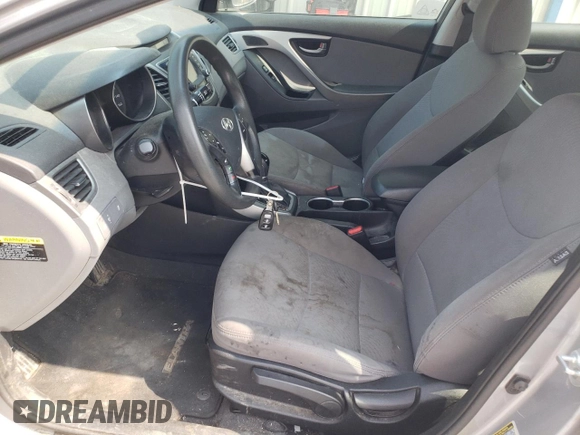 2015 Hyundai Elantra SE with VIN 5NPDH4AEXFH556310, listed as a Copart auction lot 60491175 with 214,671 mi miles and Salvage title. Bid and sale history available at DreamBid. Image 7.