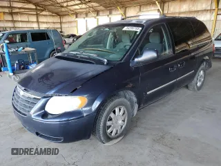 2007 Chrysler Town & Country LWB Touring with VIN 2A4GP54L67R236240, listed as a Copart auction lot 54206765 with 188,433 mi miles and Salvage Title. Bid and sale history available at carsss.com. Image 1.