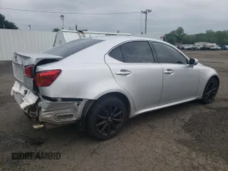 2010 Lexus IS 250 with VIN JTHCF5C24A5044351, listed as a Copart auction lot 59852145 with 171,121 mi miles and Salvage title. Bid and sale history available at DreamBid. Image 3.