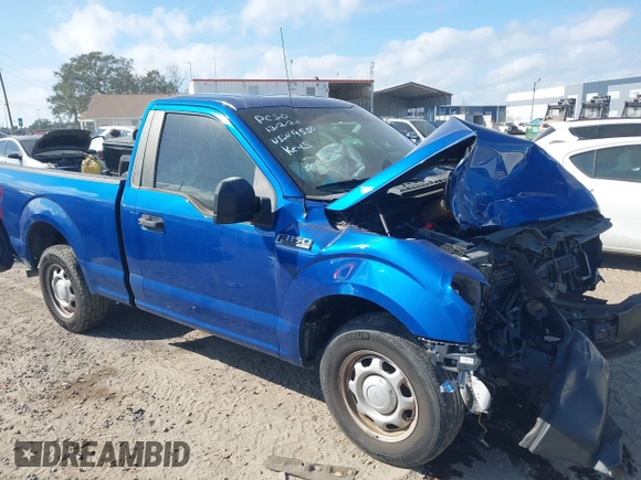 2018 Ford F-150 XL with VIN 1FTMF1CB7JFD79550, listed as a IAAI auction lot 41156870 with 72,629 mi miles and . Bid and sale history available at DreamBid. Image 13.