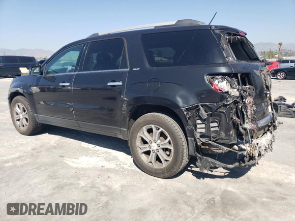 2013 GMC Acadia SLT with VIN 1GKKRRKD8DJ269421, listed as a Copart auction lot 46314475 with 0 mi miles and Salvage Title. Bid and sale history available at carsss.com. Image 2.
