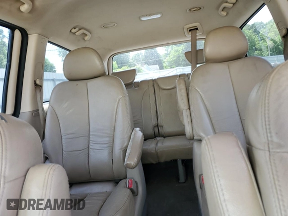 2012 Kia Sedona EX with VIN KNDMH4C73C6486976, listed as a Copart auction lot 55849525 with 215,427 mi miles and Clean Title. Bid and sale history available at DreamBid. Image 10.