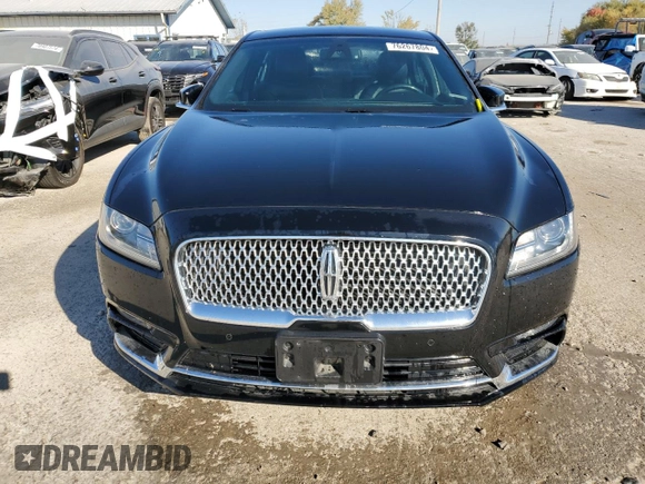 2017 Lincoln Continental Select with VIN 1LN6L9SK1H5637526, listed as a Copart auction lot 76267804 with 58,354 mi miles and Salvage Title. Bid and sale history available at carsss.com. Image 5.