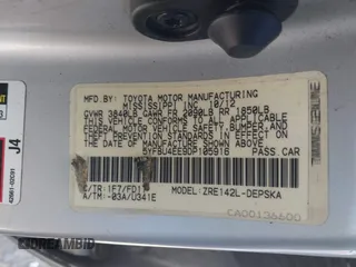 2013 Toyota Corolla L with VIN 5YFBU4EE9DP105916, listed as a IAAI auction lot 42064103 with 263,531 mi miles. Bid and sale history available at carsss.com. Image 9.
