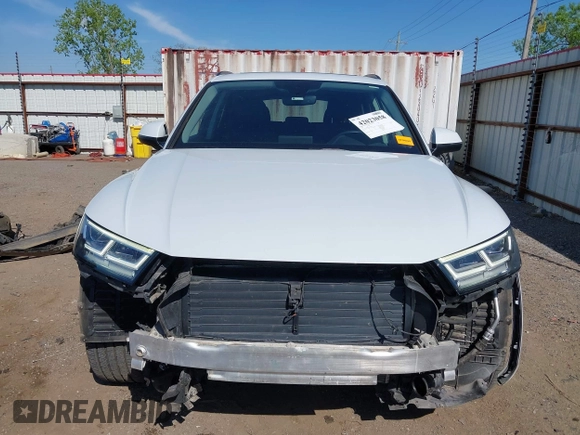 2019 Audi Q5 Premium Plus with VIN WA1BNAFY6K2119041, listed as a IAAI auction lot 42023058 with 48,718 mi miles. Bid and sale history available at carsss.com. Image 13.
