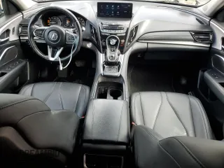 2021 Acura RDX with VIN 5J8TC2H37ML016880, listed as a Copart auction lot 50614395 with 51,915 mi miles and Salvage Title. Bid and sale history available at carsss.com. Image 8.