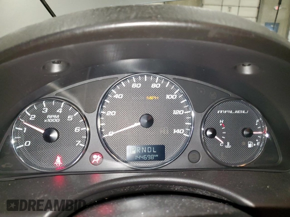 2006 Chevrolet Malibu LTZ with VIN 1G1ZU53866F299003, listed as a Copart auction lot 48884425 with 144,698 mi miles and Salvage Title. Bid and sale history available at DreamBid. Image 9.