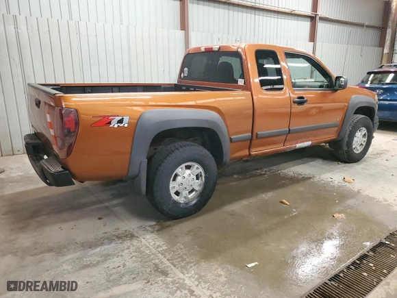 2006 Chevrolet Colorado Work Truck with VIN 1GCDT196268285512, listed as a Copart auction lot 80541544 with 124,196 mi miles and Clean Title. Bid and sale history available at carsss.com. Image 3.