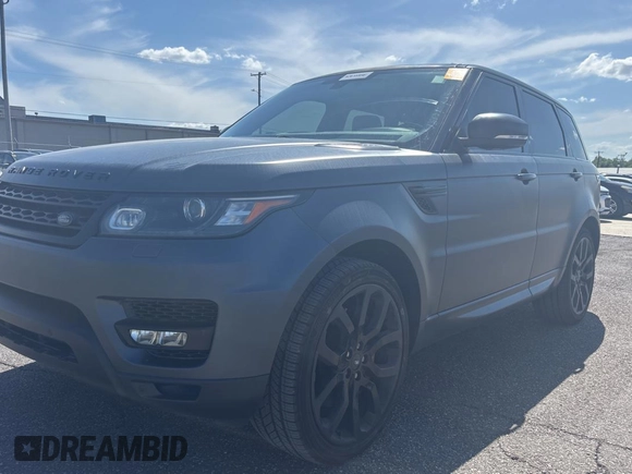 2016 Land Rover Range Rover Sport V8 Dynamic with VIN SALWR2EF7GA574309, listed as a Copart auction lot 55685005 with 142,160 mi miles and Clean Title. Bid and sale history available at carsss.com. Image 2.