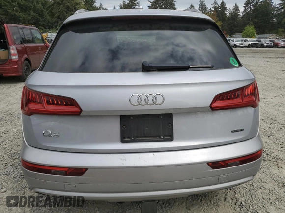 2019 Audi Q5 Premium z VIN WA1ANAFY7K2090466, wystawiony jako Copart lot #55794835 z przebiegiem 42 612 mil mil oraz Szkoda całkowita • Salvage title. Historia ofert i sprzedaży dostępna na DreamBid. Obrazek 6.