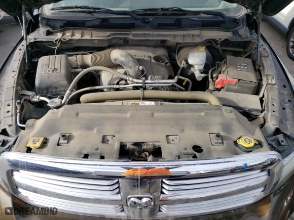 2013 Ram 1500 Big Horn with VIN 1C6RR7GTXDS635332, listed as a Copart auction lot 49640095 with 110,318 mi miles and Salvage Title. Bid and sale history available at carsss.com. Image 12.