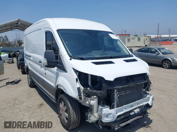 2019 Ford Transit with VIN 1FTBW2CM1KKB41975, listed as a IAAI auction lot 42444285 with 160,744 mi miles and . Bid and sale history available at DreamBid. Image 1.