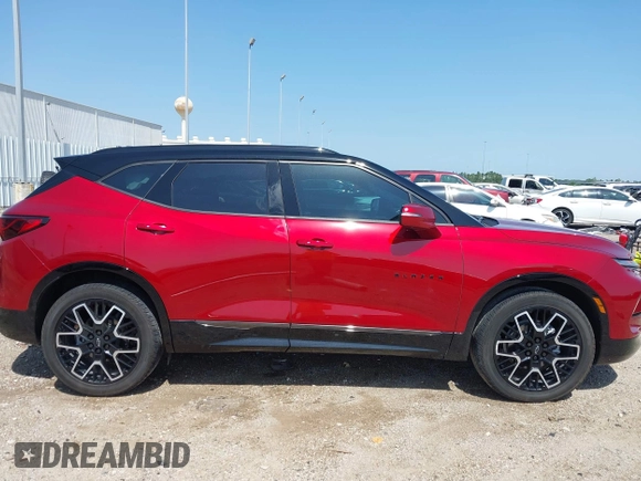 2024 Chevrolet Blazer RS с VIN 3GNKBERS2RS283650, выставлен на аукционе IAAI как лот 42205111 с пробегом 7 384 миль миль и . История ставок и продаж доступна на DreamBid. Изображение 14.