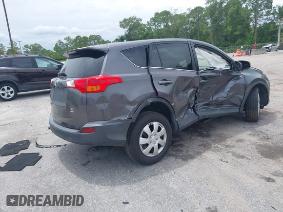 2015 Toyota RAV4 LE with VIN 2T3BFREV7FW303085, listed as a IAAI auction lot 42426856 with 146,485 mi miles and . Bid and sale history available at DreamBid. Image 4.