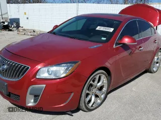 2013 Buick Regal GS with VIN 2G4GV5GV5D9213631, listed as a Copart auction lot 48709085 with 135,489 mi miles and Salvage Title. Bid and sale history available at carsss.com. Image 1.