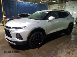 2020 Chevrolet Blazer LT with VIN 3GNKBCRS5LS579516, listed as a Copart auction lot 45010375 with 102,275 mi miles and Salvage title. Bid and sale history available at DreamBid. Image 1.