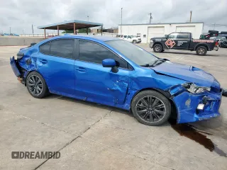2021 Subaru WRX with VIN JF1VA1A6XM9801232, listed as a Copart auction lot 54597175 with 73,780 mi miles and Salvage title. Bid and sale history available at DreamBid. Image 4.