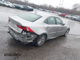 2014 Lexus IS 250 with VIN JTHCF1D22E5010356, listed as a IAAI auction lot 41869768 with 139,010 mi miles and . Bid and sale history available at DreamBid. Image 4.