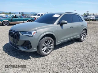 2022 Audi Q3 S line Premium Plus with VIN WA1EECF32N1040652, listed as a IAAI auction lot 42140861 with 43,452 mi miles and . Bid and sale history available at DreamBid. Image 17.