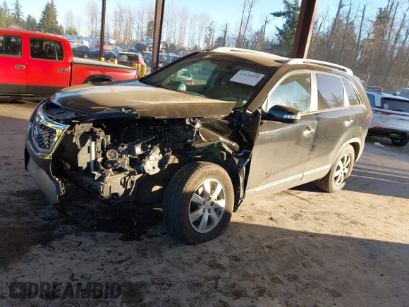 2011 Kia Sorento LX with VIN 5XYKT3A15BG128708, listed as a IAAI auction lot 41436028 with 103,450 mi miles and . Bid and sale history available at carsss.com. Image 17.