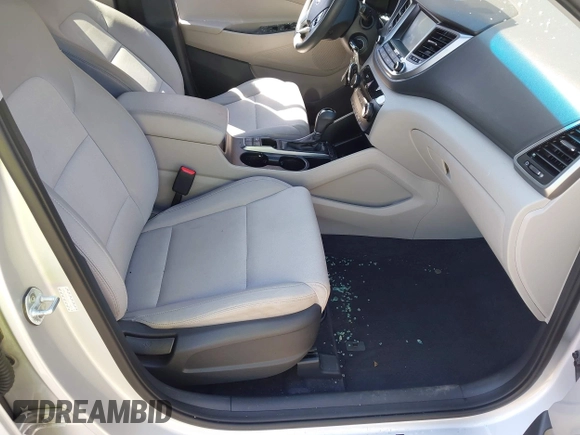 2018 Hyundai Tucson SEL with VIN KM8J3CA42JU771483, listed as a IAAI auction lot 42159936 with 91,604 mi miles and . Bid and sale history available at DreamBid. Image 5.