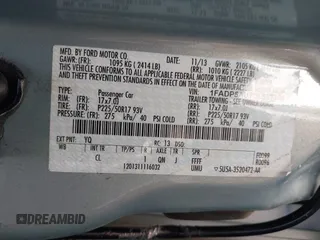 2013 Ford C-Max SE with VIN 1FADP5AU7DL557350, listed as a IAAI auction lot 41518831 with Not Provided miles. Bid and sale history available at carsss.com. Image 9.