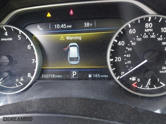 2015 Nissan Murano SV with VIN 5N1AZ2MH1FN264230, listed as a IAAI auction lot 41706849 with 232,718 mi miles. Bid and sale history available at carsss.com. Image 7.