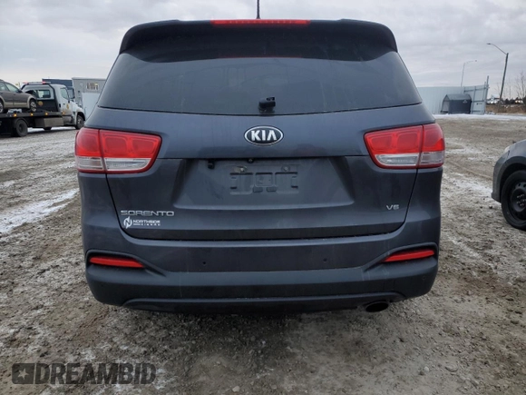 2016 Kia Sorento LX with VIN 5XYPGDA51GG139747, listed as a Copart auction lot 79558753 with 148,066 mi miles and Salvage Title. Bid and sale history available at DreamBid. Image 6.