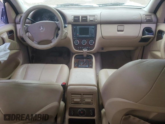 2003 Mercedes-Benz M 320 with VIN 4JGAB54E23A392023, listed as a Copart auction lot 44997015 with 139,835 mi miles and Salvage title. Bid and sale history available at DreamBid. Image 8.