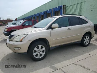 2004 Lexus RX 330 with VIN 2T2HA31U74C034480, listed as a Copart auction lot 55325595 with 164,947 mi miles and Clean Title. Bid and sale history available at carsss.com. Image 1.
