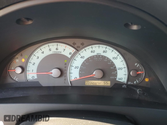 2007 Toyota Camry CE with VIN 4T1BE46K77U021596, listed as a Copart auction lot 48472605 with 111,456 mi miles and Salvage Title. Bid and sale history available at DreamBid. Image 9.