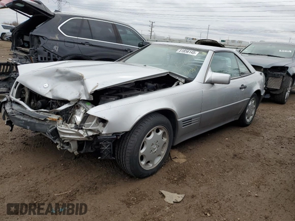 1993 Mercedes-Benz 300 with VIN WDBFA61EXPF081339, listed as a Copart auction lot 51856145 with 159,918 mi miles and Salvage Title. Bid and sale history available at DreamBid. Image 1.