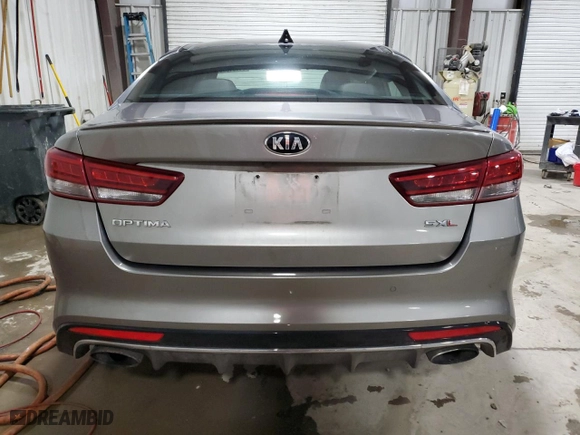 2017 Kia Optima SX Limited with VIN 5XXGV4L23HG149100, listed as a Copart auction lot 44431895 with 46,218 mi miles and Salvage Title. Bid and sale history available at carsss.com. Image 6.