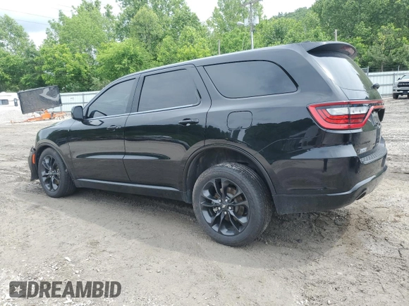 2022 Dodge Durango GT Plus with VIN 1C4RDJDG4NC174300, listed as a Copart auction lot 58557445 with 28,477 mi miles and Salvage title. Bid and sale history available at DreamBid. Image 2.