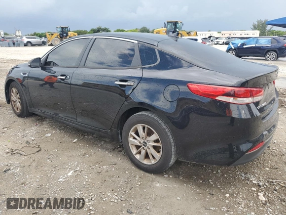 2016 Kia Optima LX with VIN 5XXGT4L39GG103963, listed as a Copart auction lot 63523365 with Not provided miles and Salvage title. Bid and sale history available at DreamBid. Image 2.