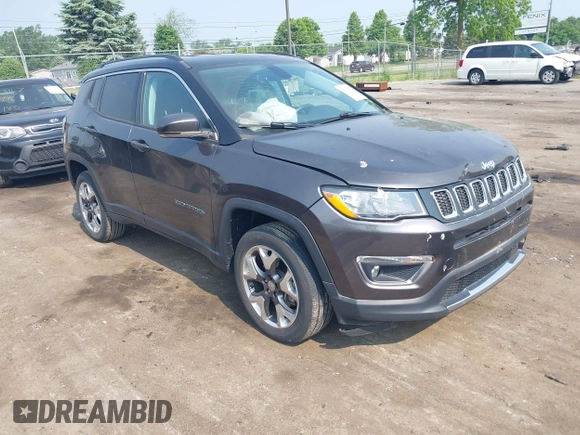 2019 Jeep Compass High Altitude z VIN 3C4NJDCB0KT817868, wystawiony jako IAAI lot #42412551 z przebiegiem 32 916 mil mil oraz . Historia ofert i sprzedaży dostępna na DreamBid. Obrazek 1.