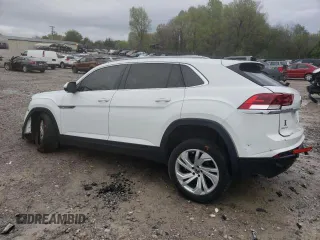 2020 Volkswagen Atlas SEL z VIN 1V2ME2CAXLC232299, wystawiony jako Copart lot #57298205 z przebiegiem 55 151 mil mil oraz Szkoda całkowita • Salvage title. Historia ofert i sprzedaży dostępna na DreamBid. Obrazek 2.