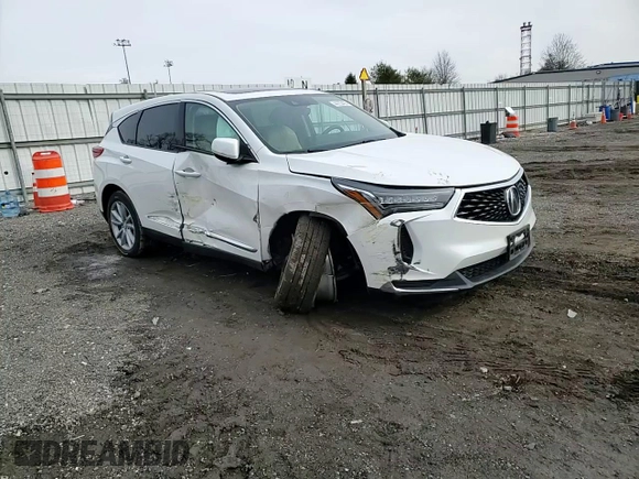 2022 Acura RDX with VIN 5J8TC2H34NL015090, listed as a Copart auction lot 44220495 with 54,323 mi miles and Salvage Title. Bid and sale history available at carsss.com. Image 11.