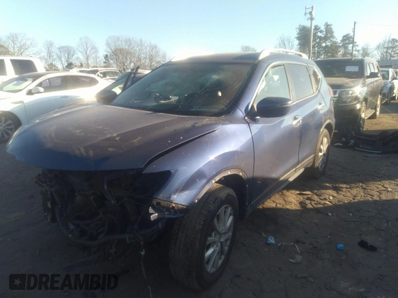2018 Nissan Rogue SV with VIN KNMAT2MV8JP589255, listed as a IAAI auction lot 41270316 with 170,895 mi miles. Bid and sale history available at carsss.com. Image 17.