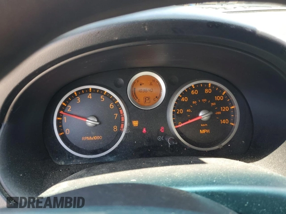 2008 Nissan Sentra S with VIN 3N1AB61E78L743333, listed as a Copart auction lot 62894105 with 103,640 mi miles and Salvage title. Bid and sale history available at DreamBid. Image 9.