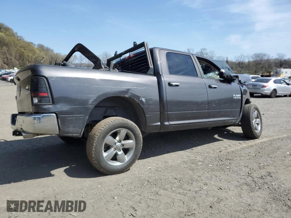 2018 Ram 1500 Big Horn with VIN 3C6RR7LT2JG196779, listed as a Copart auction lot 54308195 with Not provided miles and Salvage title. Bid and sale history available at DreamBid. Image 3.