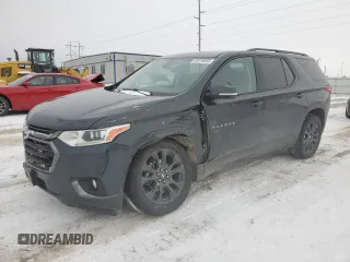 2019 Chevrolet Traverse RS with VIN 1GNEVJKW3KJ270939, listed as a Copart auction lot 43918535 with 104,415 mi miles and Salvage Title. Bid and sale history available at carsss.com. Image 1.